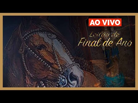 LEILÃO VIRTUAL FINAL DE ANO AO VIVO PROGRAMA CAVALOS