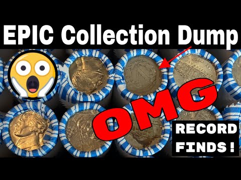 EPIC Collection Dump - My BEST Box EVER Nickel Hunt and Fill 192