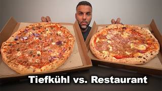 4€ TK- Pizza vs. 14€ Restaurant Pizza – Kann die TK-Pizza mithalten?