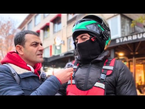 Bu işten memnun musun? | Moto kuryeler ile sohbet | Kolaçan