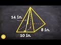 Pyramid Volume and Geometry Concepts