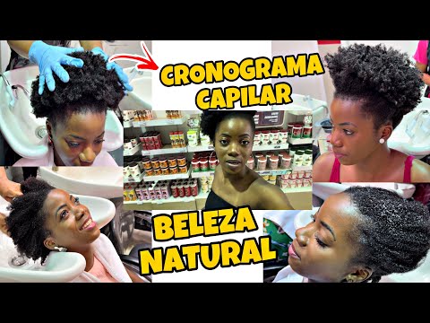 CRONOGRAMA CAPILAR DO BELEZA NATURAL Cabelo crespo