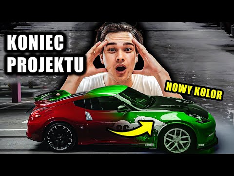 ZMIENIŁEM KOLOR MOJEGO NISSANA 370Z