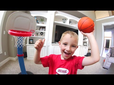 FATHER SON HOUSE BASKETBALL!
