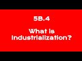 Industrial Revolution Concepts and Impacts