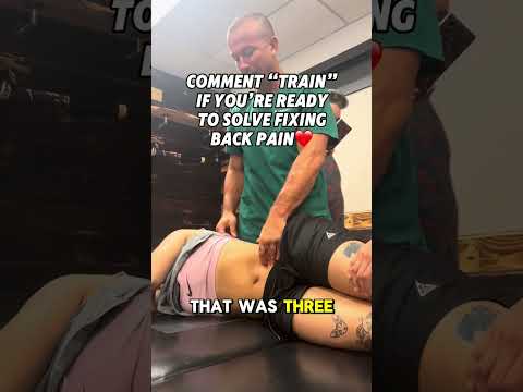 Low Back Pain FIXED Through the Abdomen?! 💥