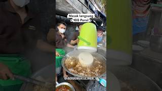 100 porsi sekali masak saking larisnya! #streetfood