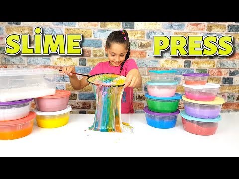 RENGARENK SLİME PRESS OYUNCAX TV MELİKE ELİF