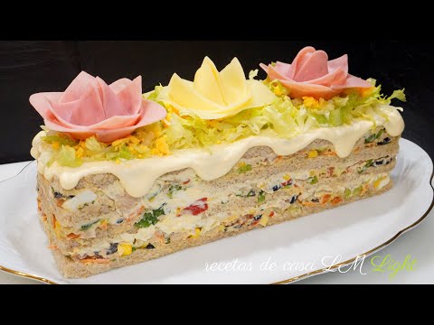 PASTEL DE ATÚN FRÍO FÁCILISIMO Y BAJO EN CALORÍAS