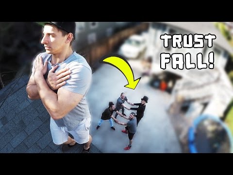 Trust Falls off the Roof w/ Vitaly!
