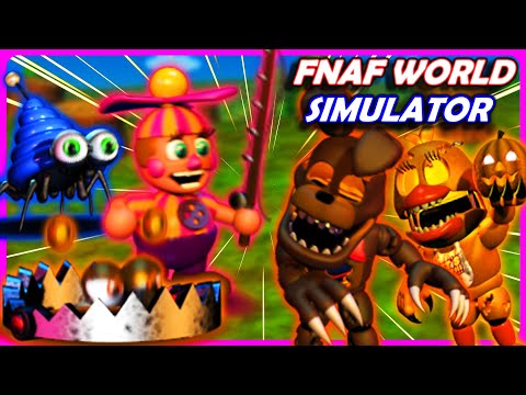 FNAF World Simulator | SAVING Dee Dee From The Jack-O-Duo! [Part 4]