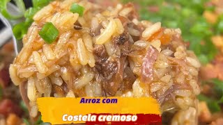 Arroz com Costela cremoso