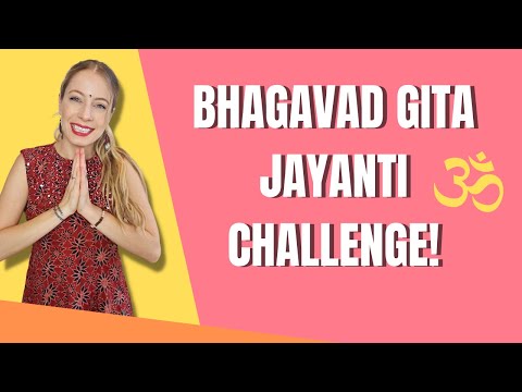 Bhagavad Gita Jayanti Challenge