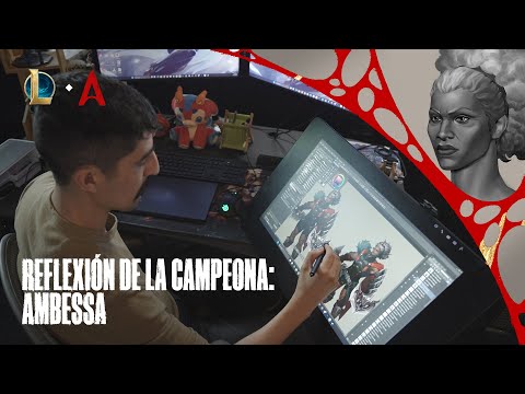 Reflexión de la campeona: Ambessa | Cómo se hizo - League of Legends