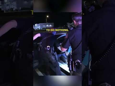 He hit them both with his car🤯‼️💀#shorts #police  #policeofficer
