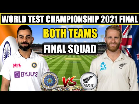World Test Championship 2021 Final India Vs New Zealand