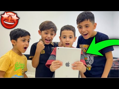 رضاوي صار عندة ايباد 😍| وفيت بوعدي 😊