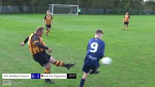 Hull City Supporters V AFC Blackburn Leisure 20th September 2026 2nd half