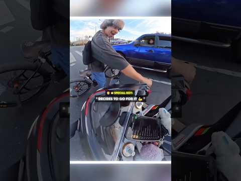 He wanted to hear the vroom vroom💨