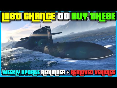 GTA 5 Online Weekly Update Reminder! LAST CHANCE To Get All These Items!