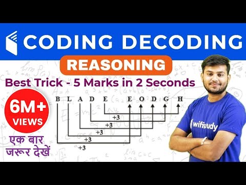 CODING DECODING Reasoning Tricks in Hindi | सिर्फ 1 ही Trick से सारे प्रश्न Solve