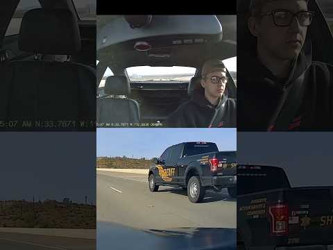 I saw the cop too late…