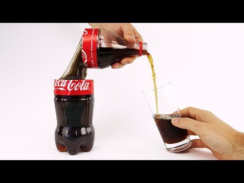 How to Cut Coca Cola Without Spilling it