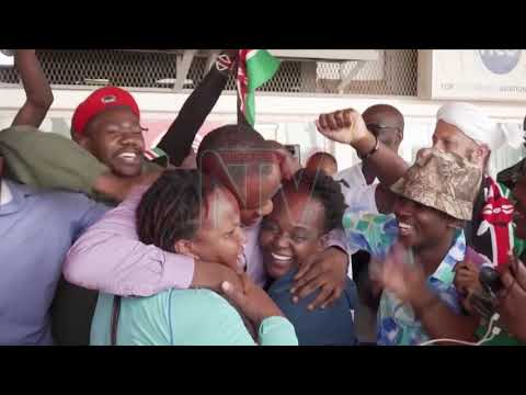 YouTube video thumbnail: Kenyan Activists Speak out After 38 Days in Ugandan Detention