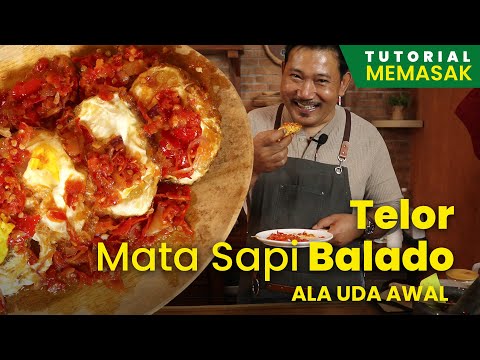 Telor Mata Sapi Balado - UDA AWAL