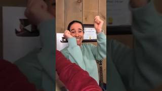 convenci minha mãe a fazer uma trend de tiktok 🤣