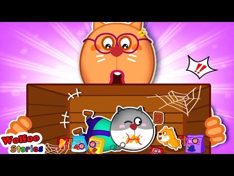 Kasper Are Candy Thief! 😡 Kat Built Secret Rooms Under the Bed ⭐️ @KatFamilyChannel