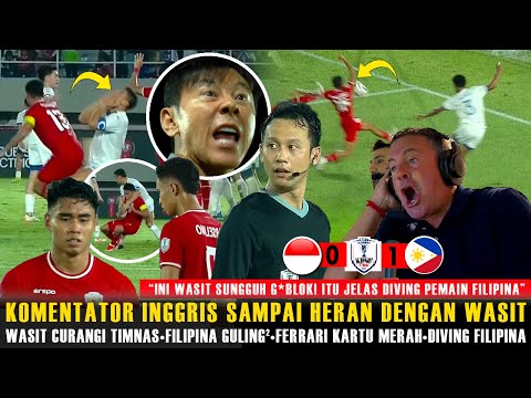 🔴‘ITU HARUSNYA CEK VAR’! Komentator Inggris Sampai Heboh Begini~STY Ngamuk~Wasit Merugikan Timnas!