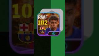 LAMINE YAMAL 102 🔥 efootball 2024 | #efootball #efootball2024 #pesmobile #pes2021 #reels #shorts