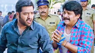 जूनियर एनटीआर ने चोरी करने पर अली को मारा | Temper Movie Scene
