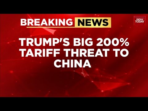YouTube video thumbnail: Trump to China: Give Us Magnets Or Face 200% Tariff Amid Trade Row