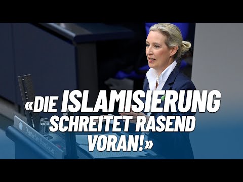 "Die Islamisierung schreitet rasend voran!" - Alice Weidel - AfD
