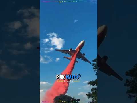 Don’t Stand Under This Pink Water ⚠️🚁
