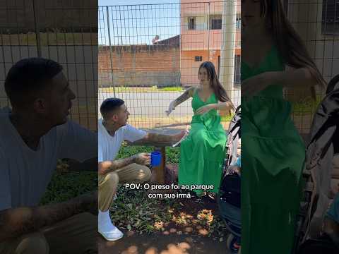 Já tomou banho de sol hoje? #irmãos #humor #preso #comedia #shorts
