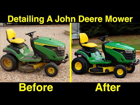 Detailing a John Deere Ride-On Mower!