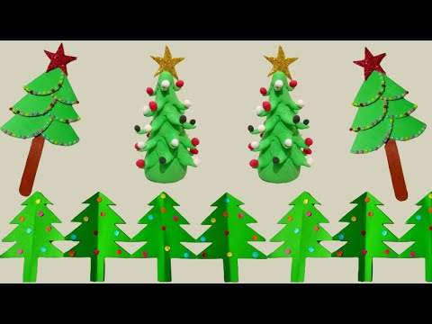 DIY 3 Christmas tree🎄How To Make Christmas Tree With Paper | Christmas Decoration Ideas