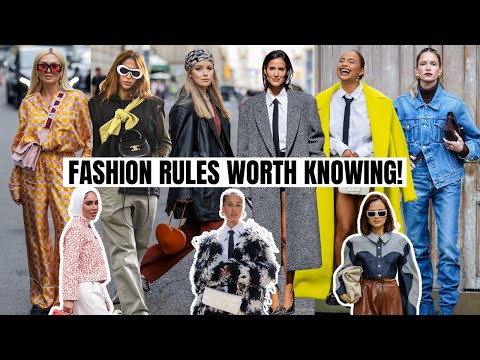 Fashion "RULES" Worth Knowing! The Style Insider