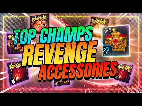 NEW Revenge Accessories! BEST CHAMPS?! | RAID Shadow Legends