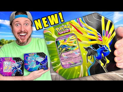 New Pokemon Card Tins Found in Store, LEGENDARY OPENING!