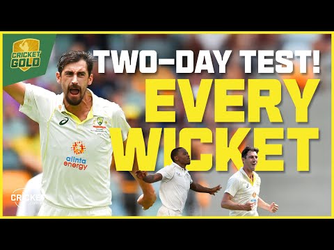 Every pole from the WILD Australia-South Africa two-day Test