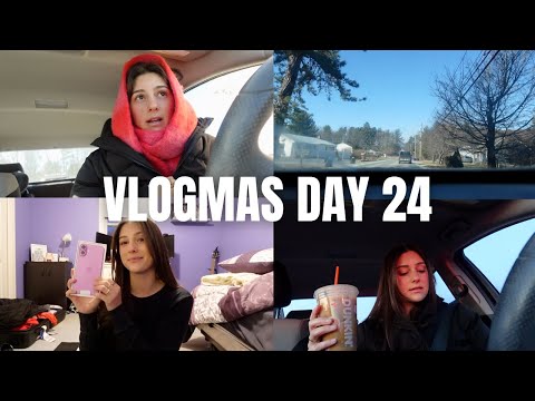 VLOGMAS DAY 24: new phone, what I got my family for Christmas & current coffee order!