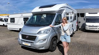 -23.440 € Hecksitzgruppe Wohnmobil Gebraucht wie neu Niesmann Bürstner 699 Hubbett