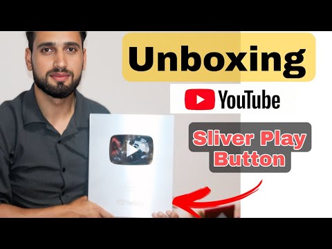 YouTube Silver Play Button 2025 #Unboxing
