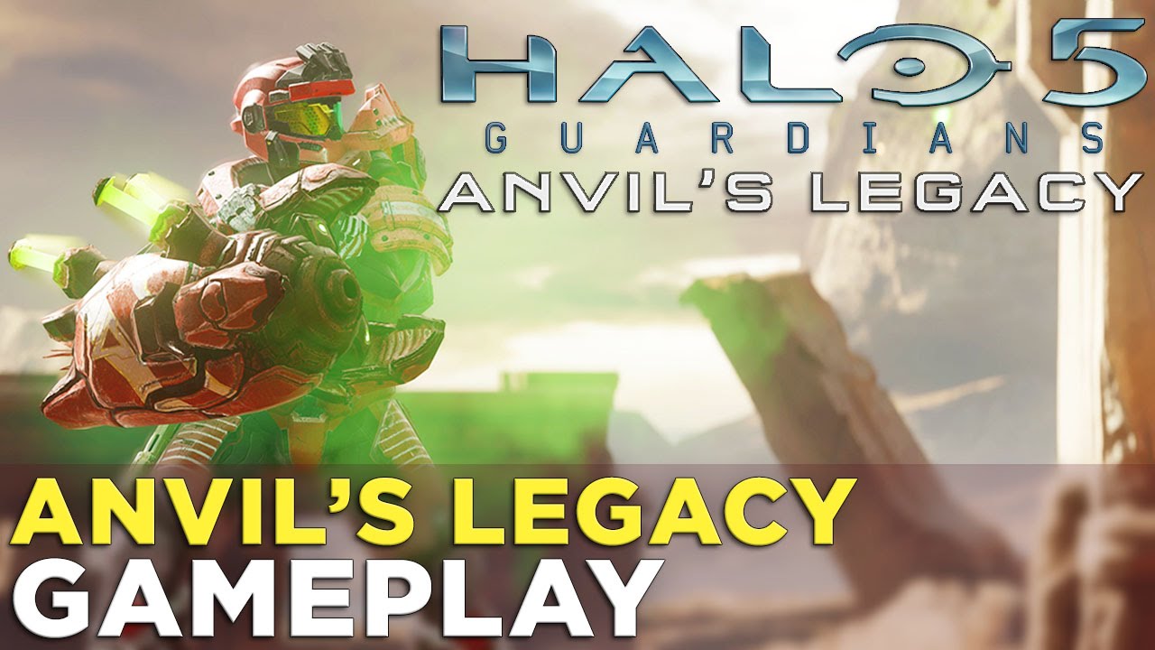 Halo 5 EXCLUSIVE! Temple Map, Gunfighter Magnum, Hunter Cannon Warzone Assault GAMEPLAY!