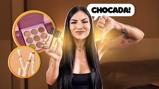 TESTEI AS MAKES MAIS BARATAS E DIFERENTES DA SHEGLAM!!