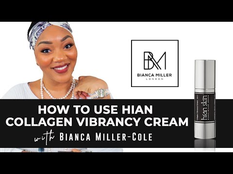How To Use Hian The Collagen Vibrancy Cream with Bianca Miller –Cole - Step 3 - Bianca Miller London